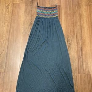 2/$20 Emma Rose Apparel Sporty Grey Maxi Dress L